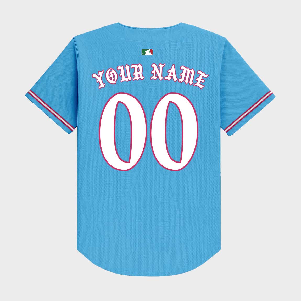 Old English Mexico Baseball Jersey