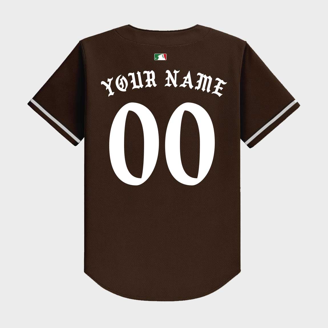 Old English Mexico Baseball Jersey