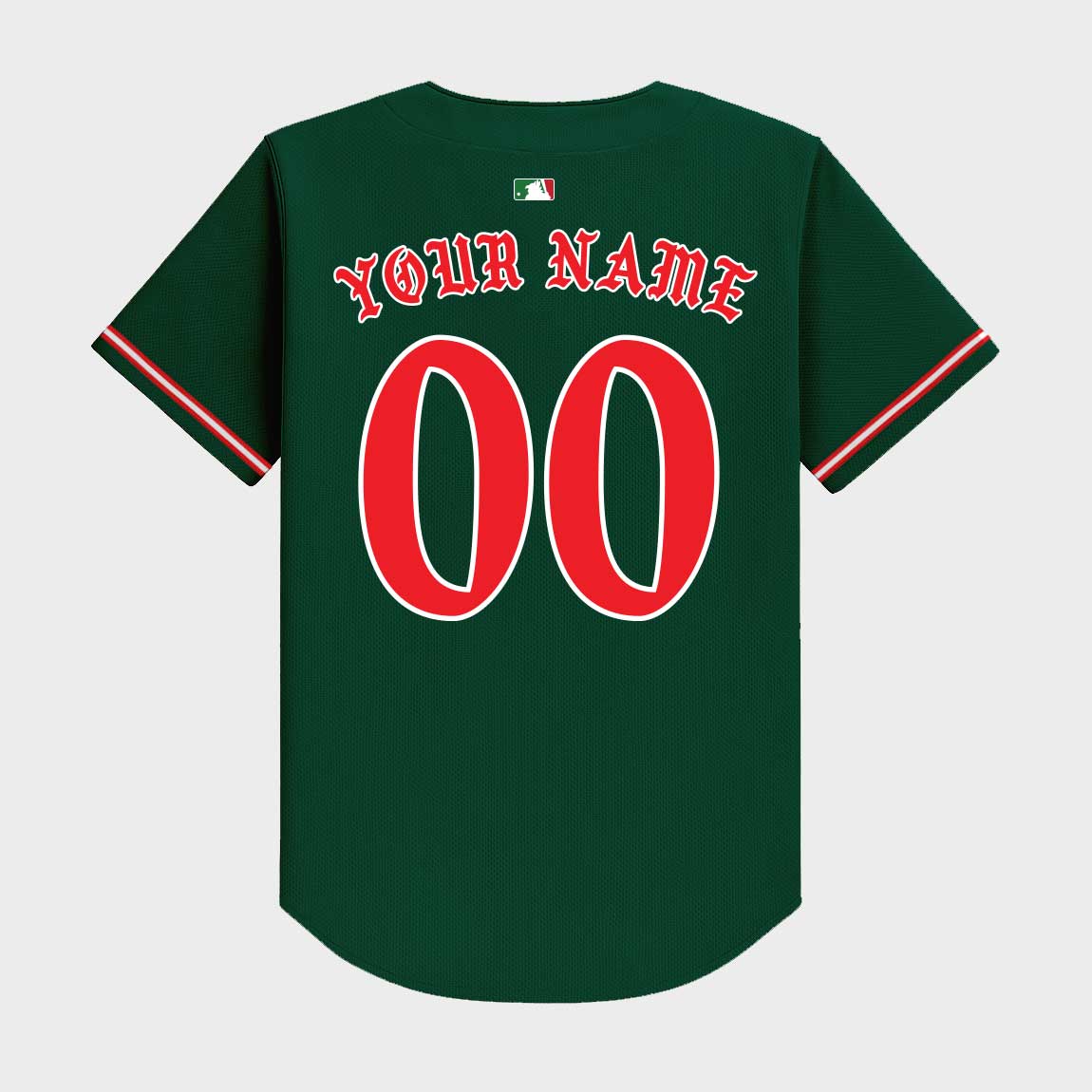 Old English Mexico Baseball Jersey