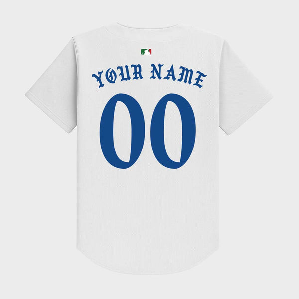 Old English Mexico Baseball Jersey