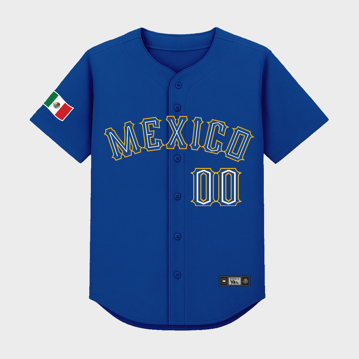 Modern Mexico Baseball Jersey
