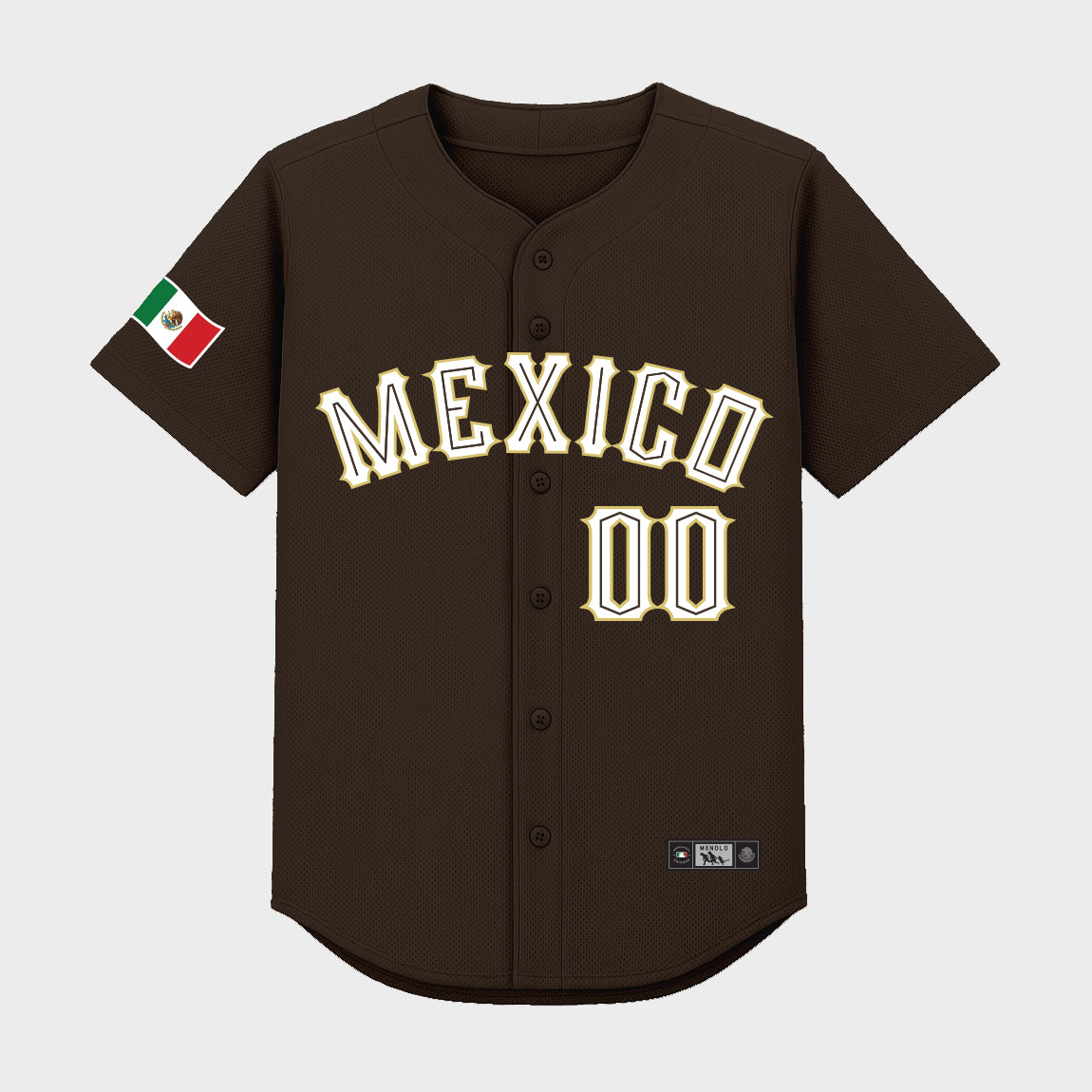 Modern Mexico Baseball Jersey