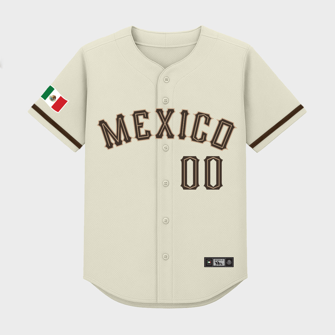 Modern Mexico Baseball Jersey