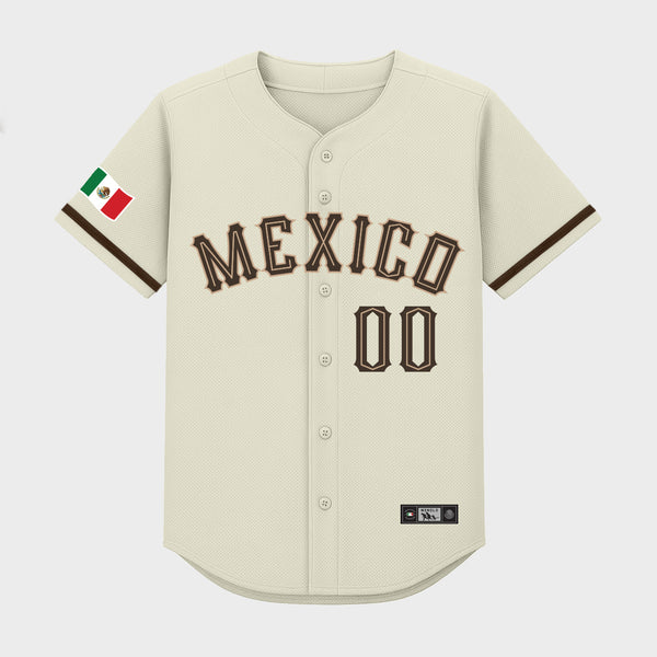 Modern Mexico Baseball Jersey