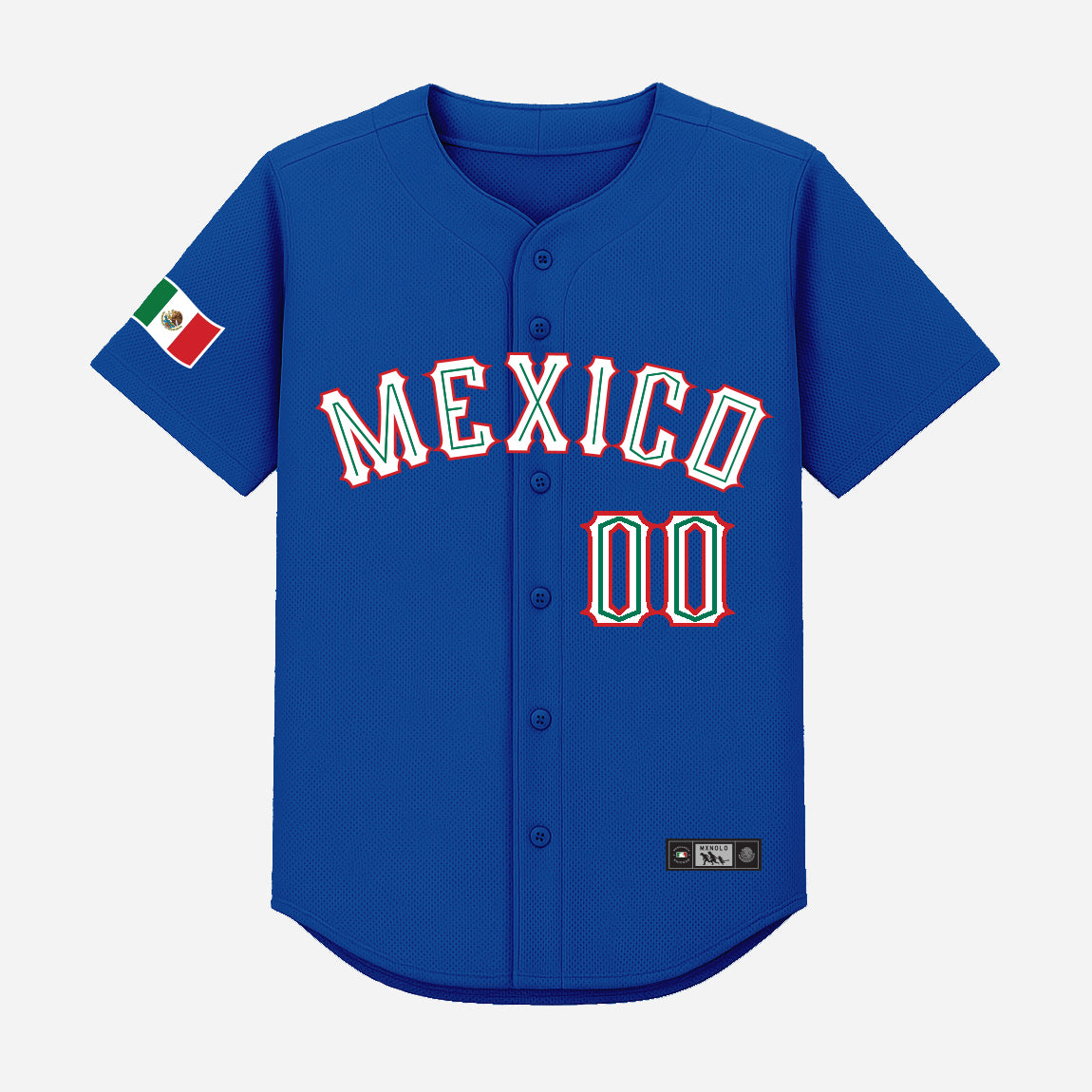 Modern Mexico Baseball Jersey