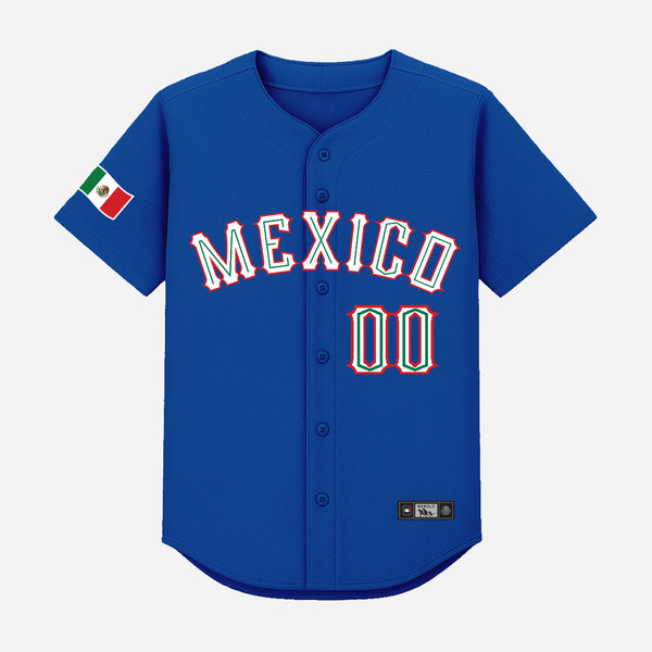 Modern Mexico Baseball Jersey