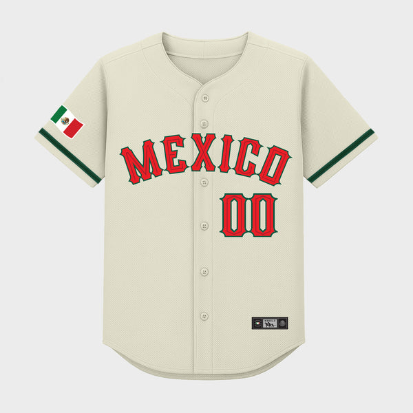 Modern Mexico Baseball Jersey