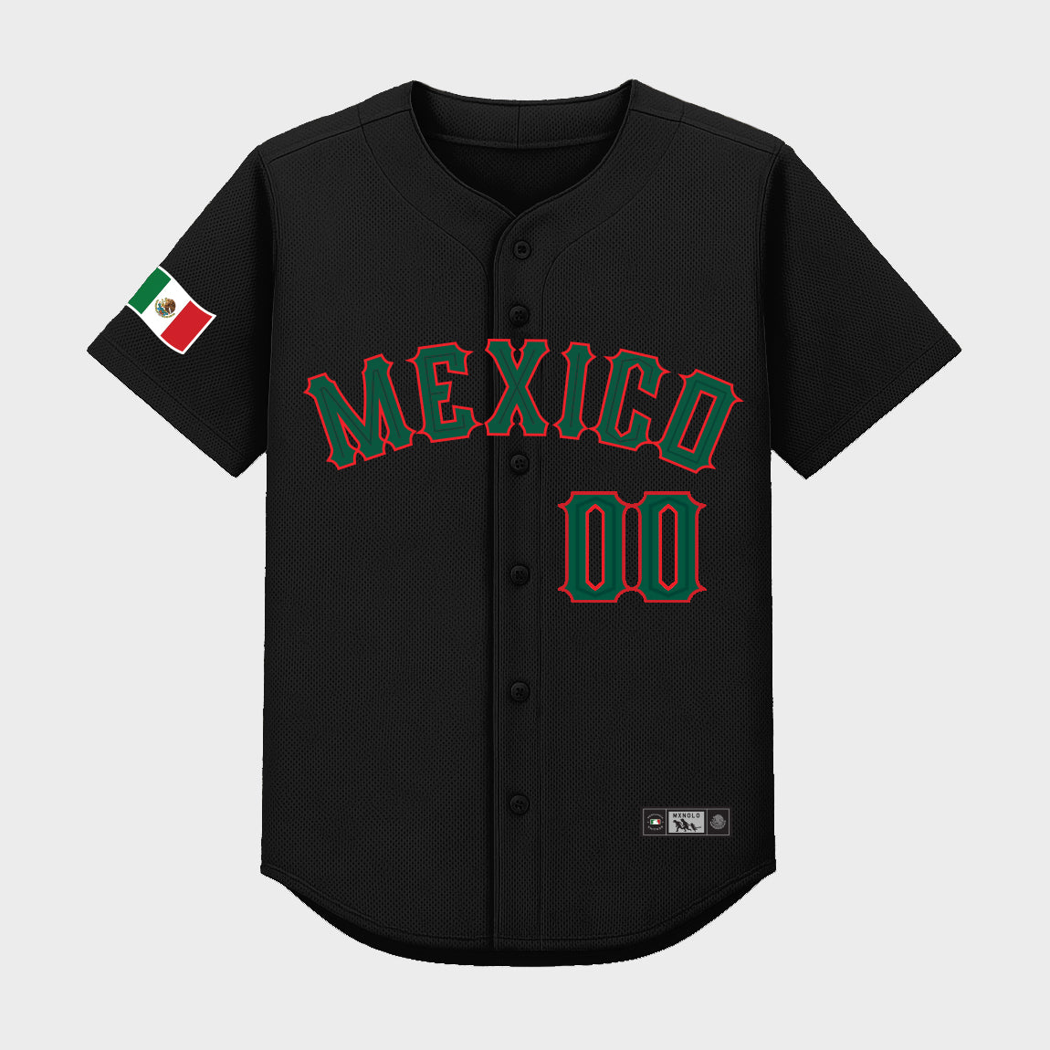 Modern Mexico Baseball Jersey