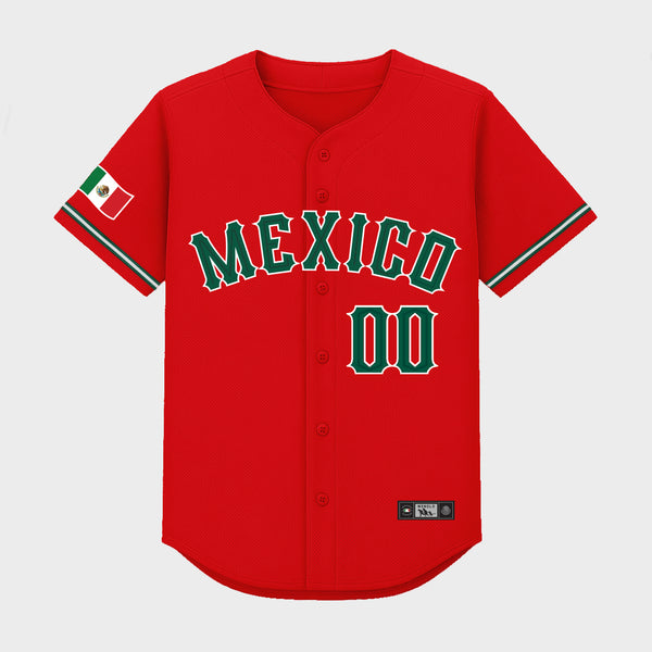 Modern Mexico Baseball Jersey