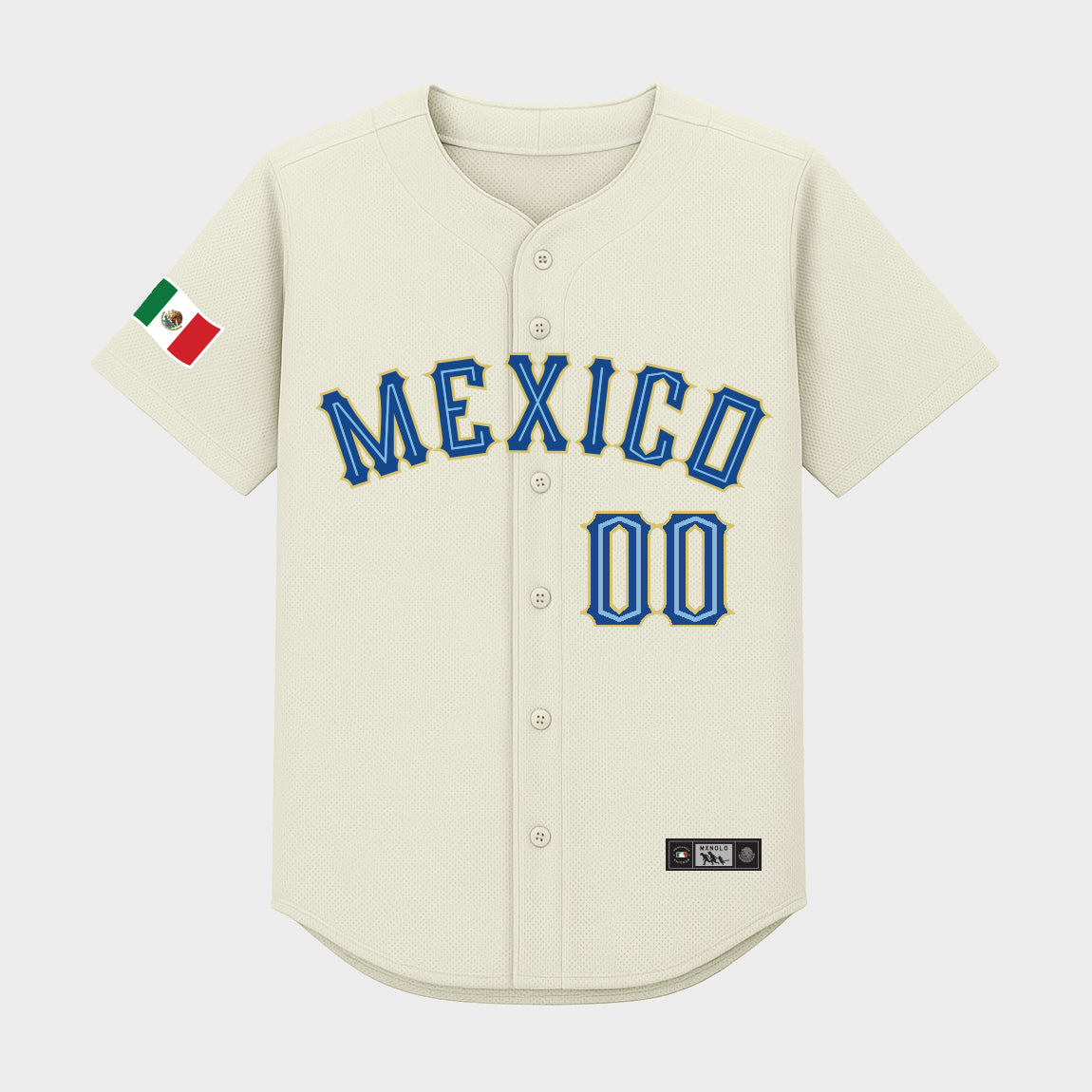 Modern Mexico Baseball Jersey